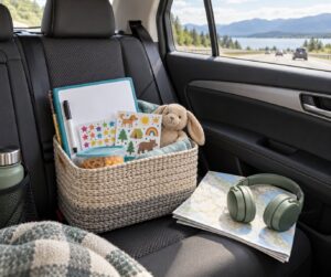 how to keep kids entertained on a long car ride