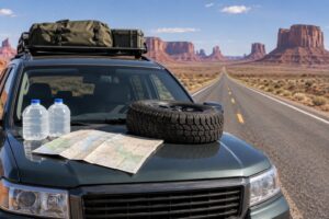 how to plan a desert road trip in summer