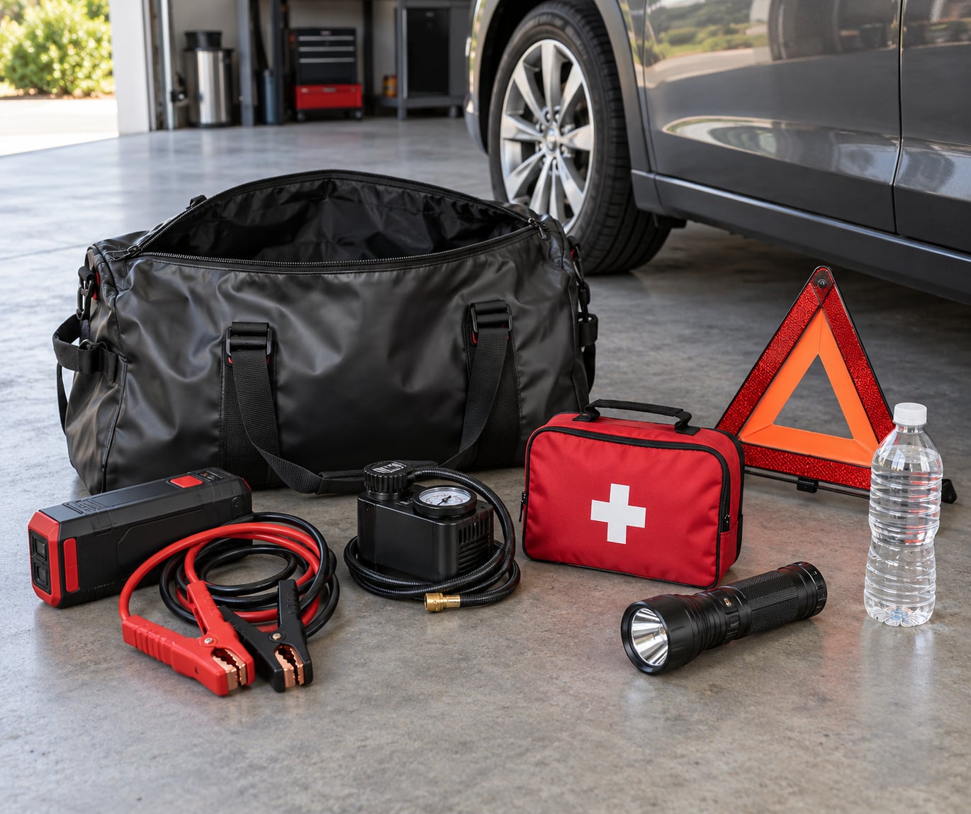 what to keep in your car emergency kit