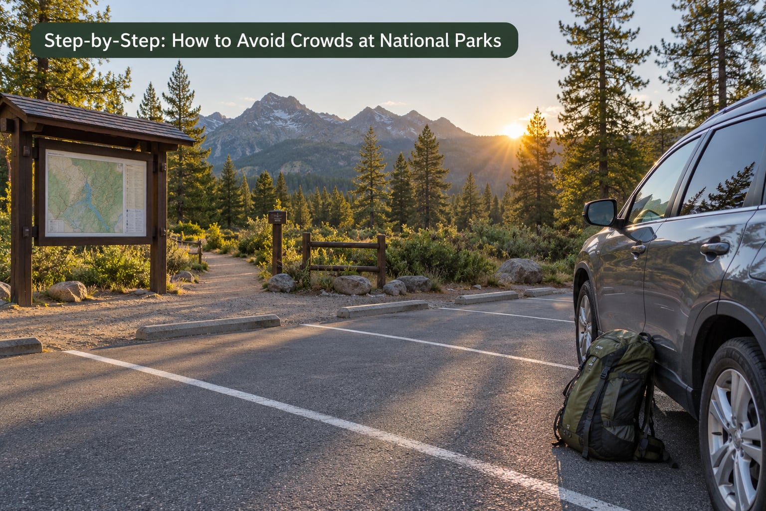 Step-by-Step: How to Avoid Crowds at National Parks