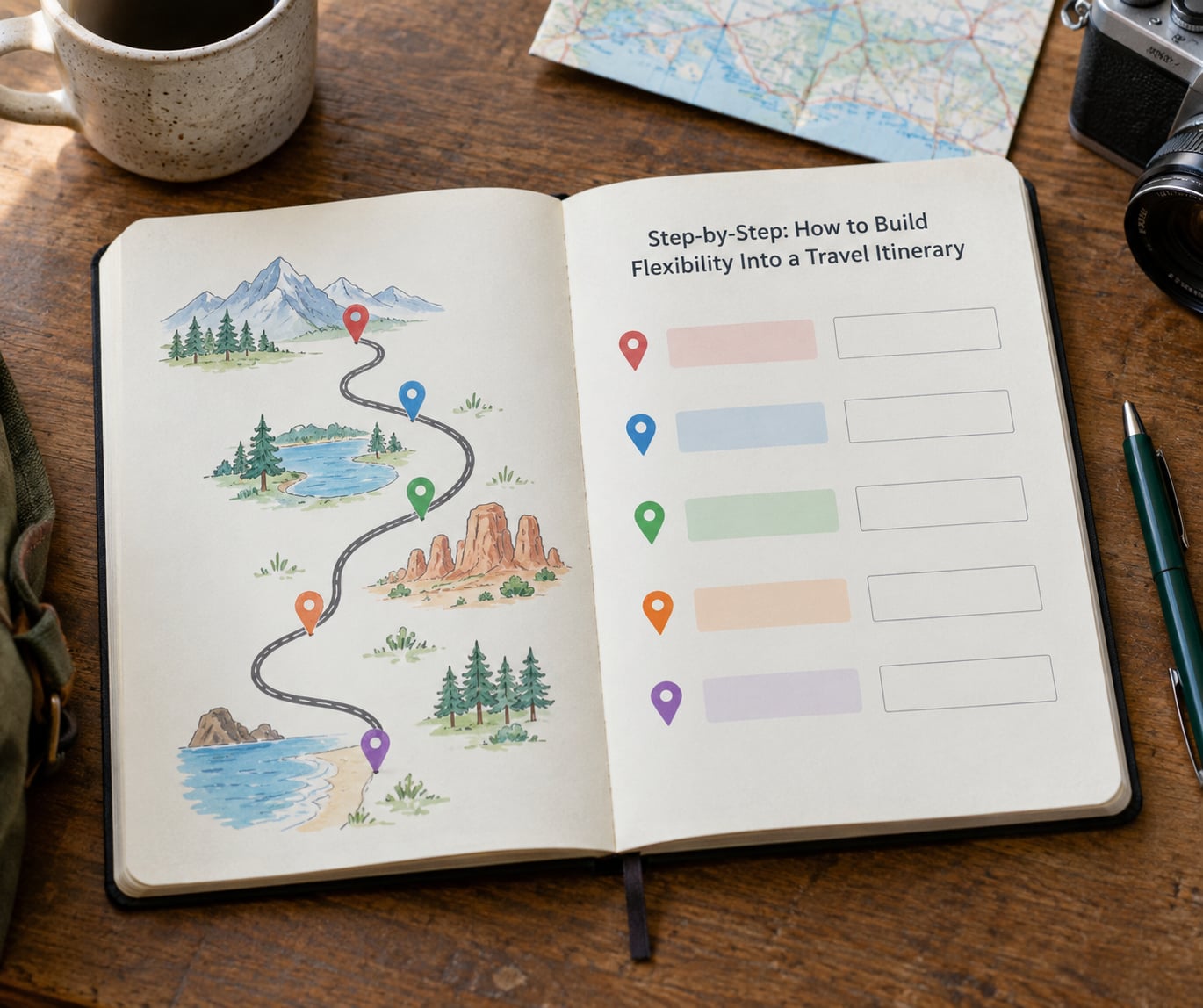 Step-by-Step: How to Build Flexibility Into a Travel Itinerary