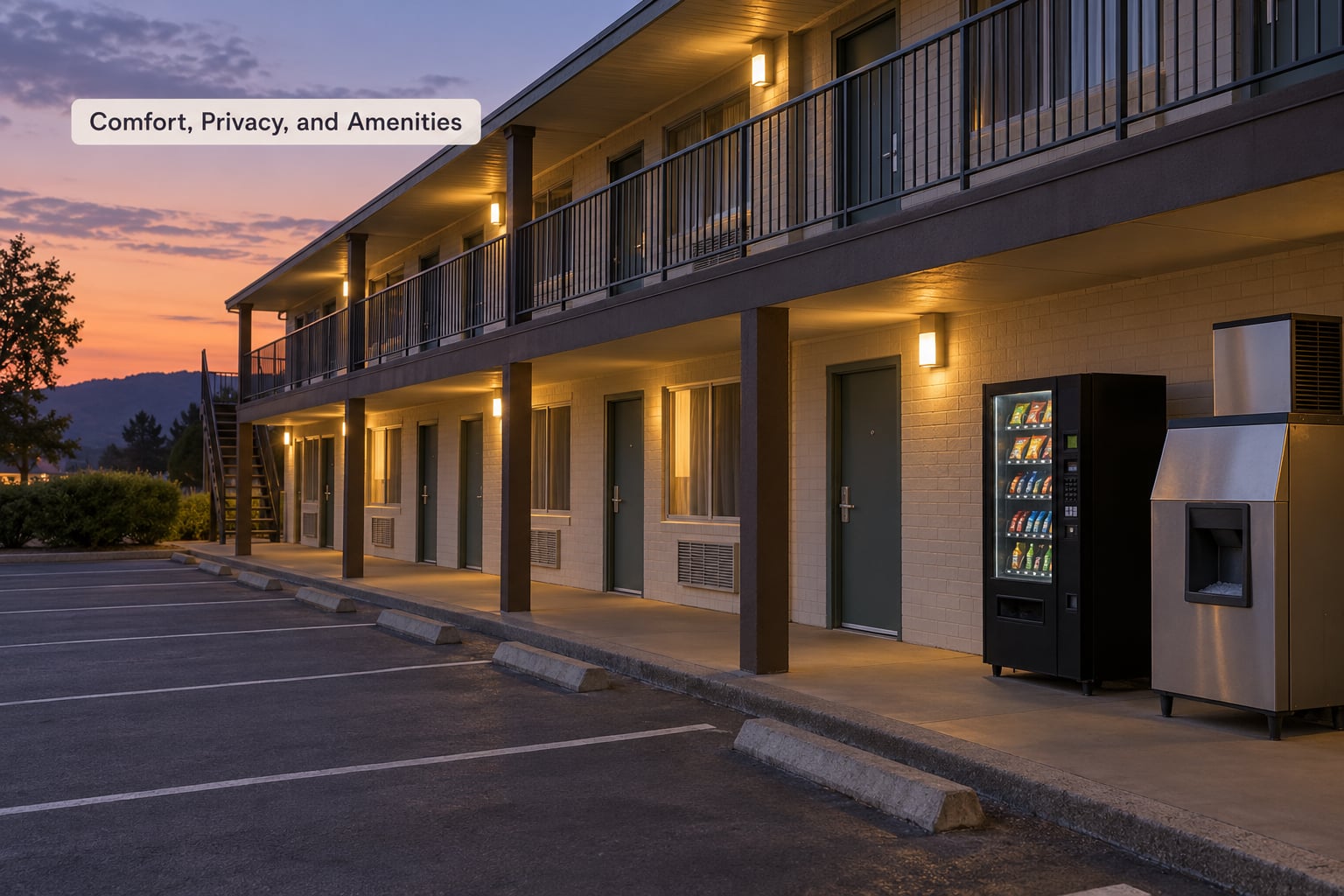 Comfort, Privacy, and Amenities