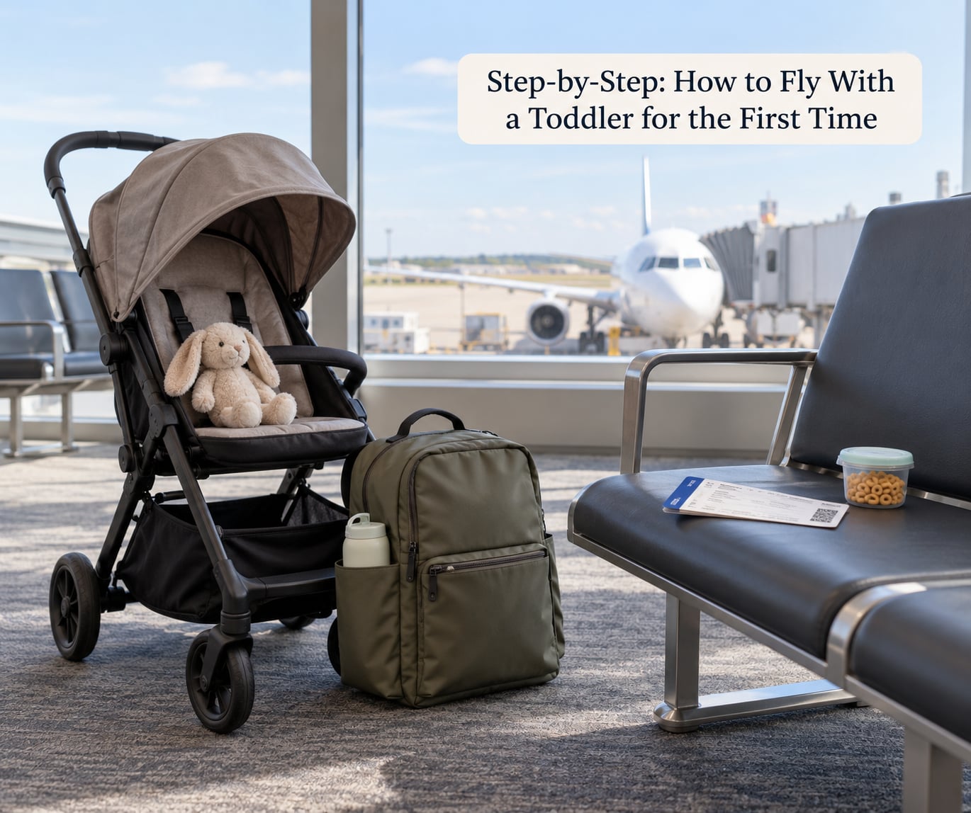 Step-by-Step: How to Fly With a Toddler for the First Time