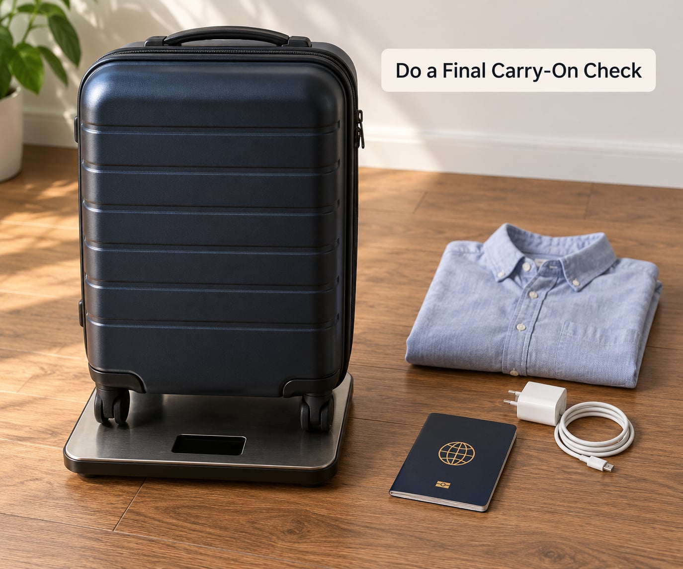 Do a Final Carry-On Check